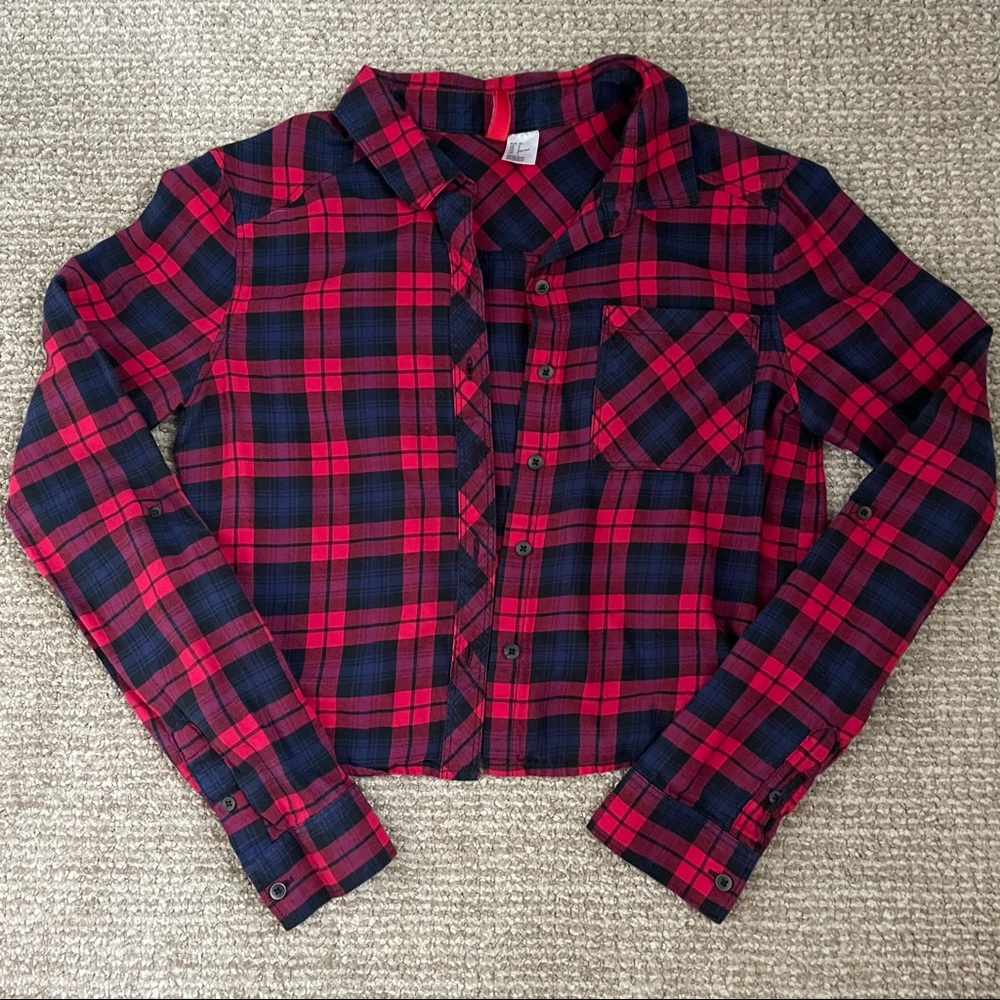 H&M Crop Buttondown
